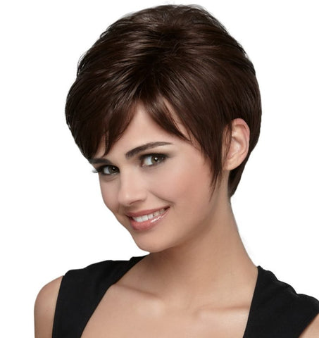 Stacked Bob-Style Pixie - Synthetic Wig TressAllure