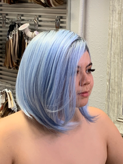 Lovely in Blue Long Bob ( Heat Friendly) Coastal Wigs